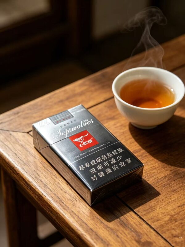 Septwolves Gray Cigarettes pack