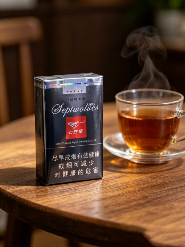Septwolves Gray Cigarettes pack